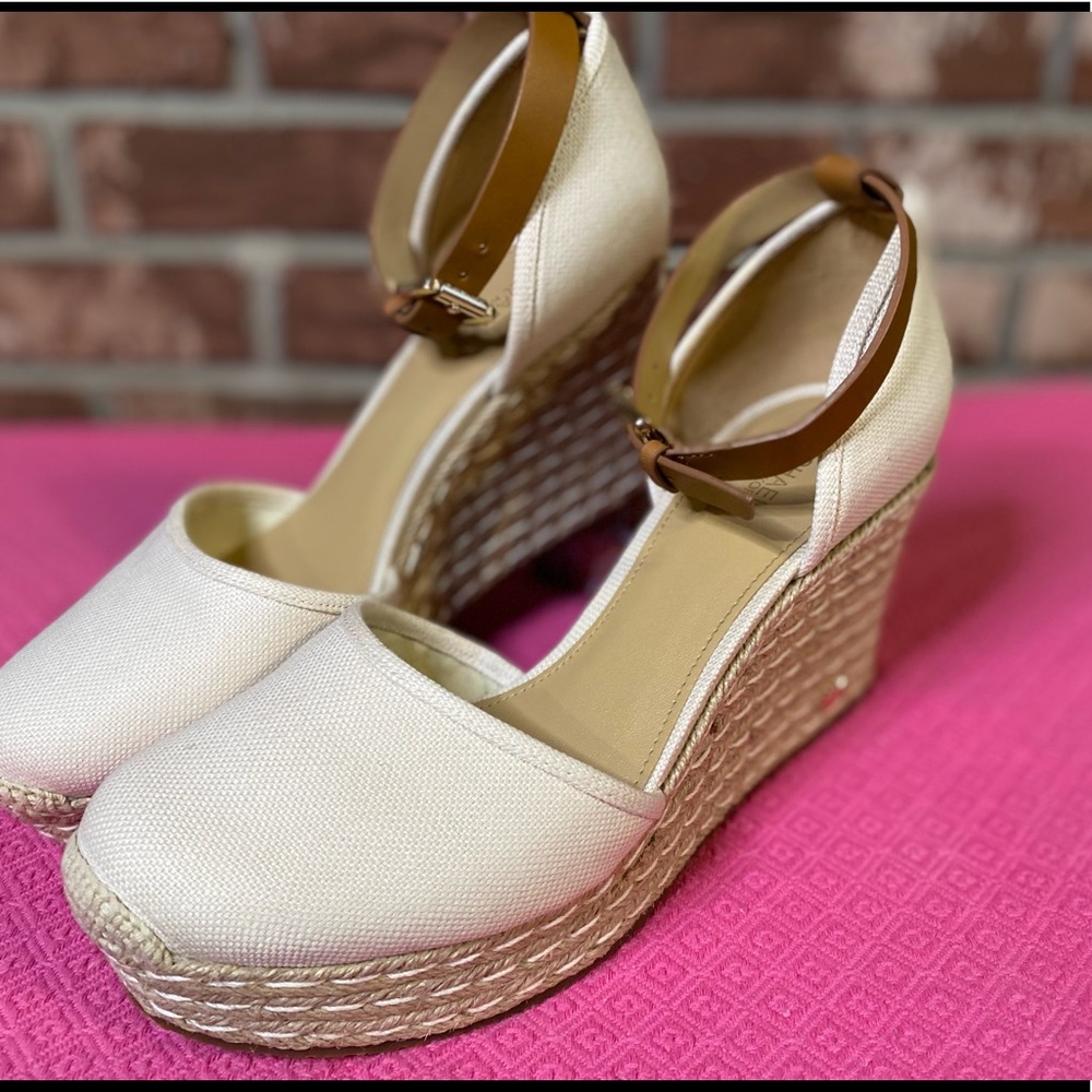 Michael Kors espadrilles wedge sandals